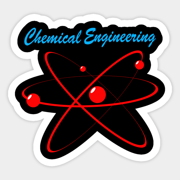 chemical engineering, chemistry engineer design Sticker by PrisDesign99